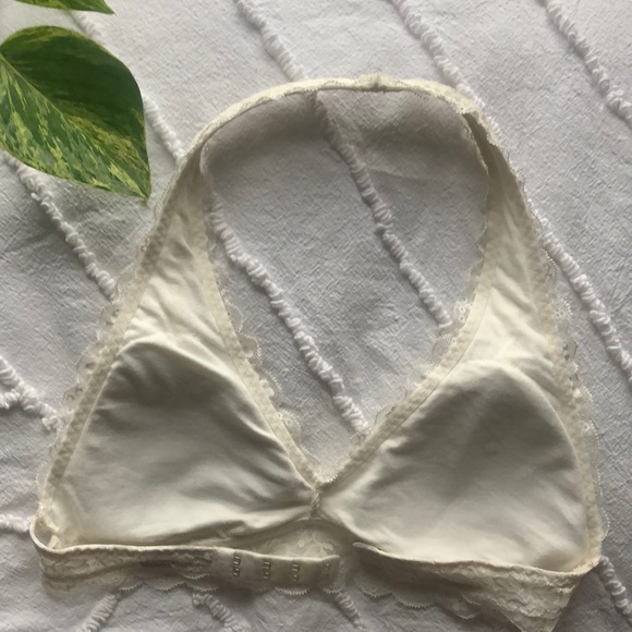 Gilly Hicks Off-White Lace Bralette - Picture 2 of 3